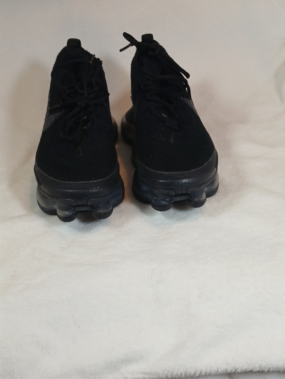 Nike Air Max Scorpion  Black Knit Sneakers Sz 9 Men